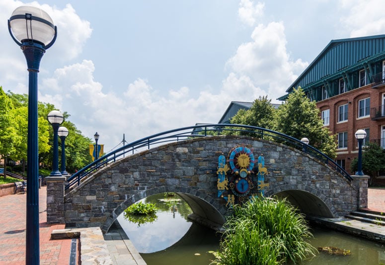 Promenade in Frederick, Maryland